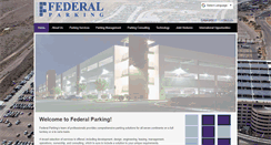 Desktop Screenshot of federalparking.net