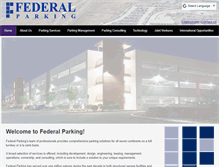 Tablet Screenshot of federalparking.net